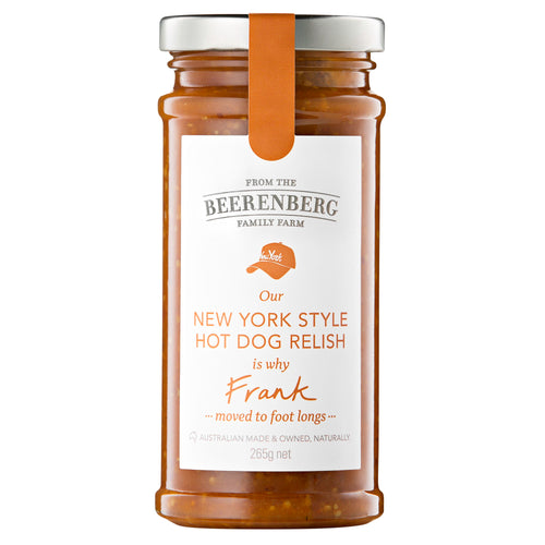 Beerenberg New York Style Hot Dog Relish 265g