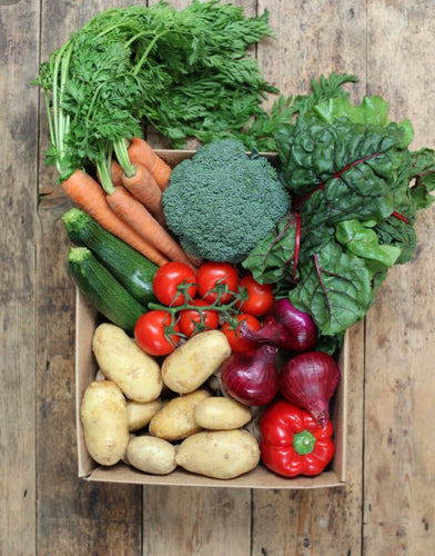Mixed seasonal vegetable box