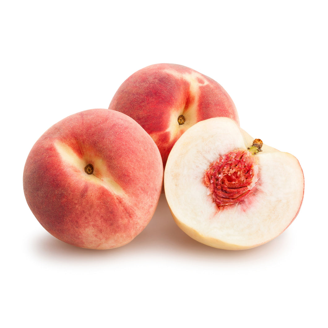 Aussie white flesh peaches